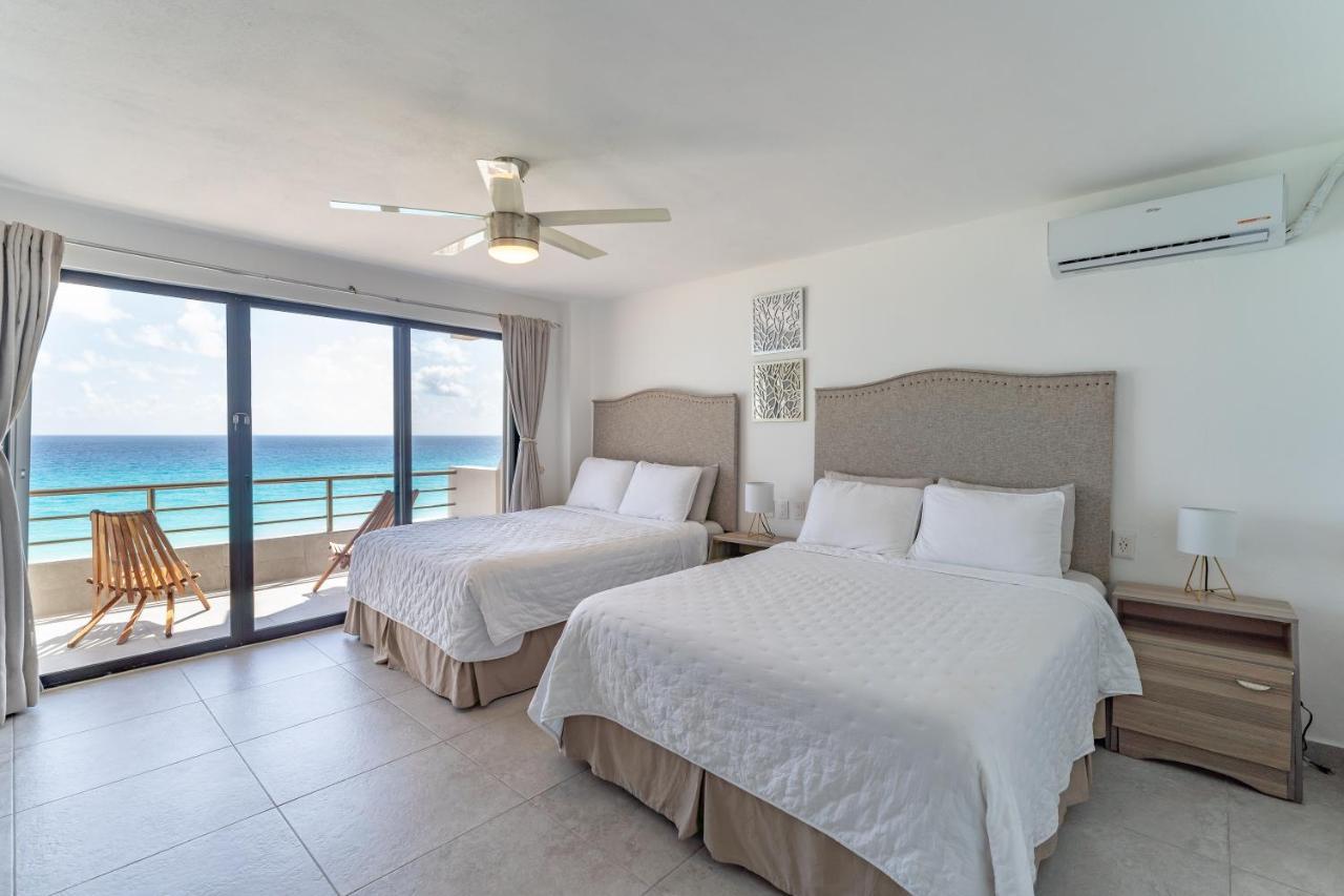 Sparkling Ocean View In Cancun Bagian luar foto