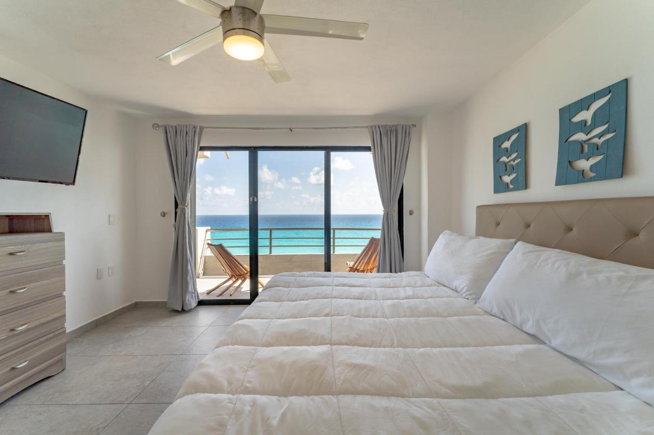 Sparkling Ocean View In Cancun Bagian luar foto