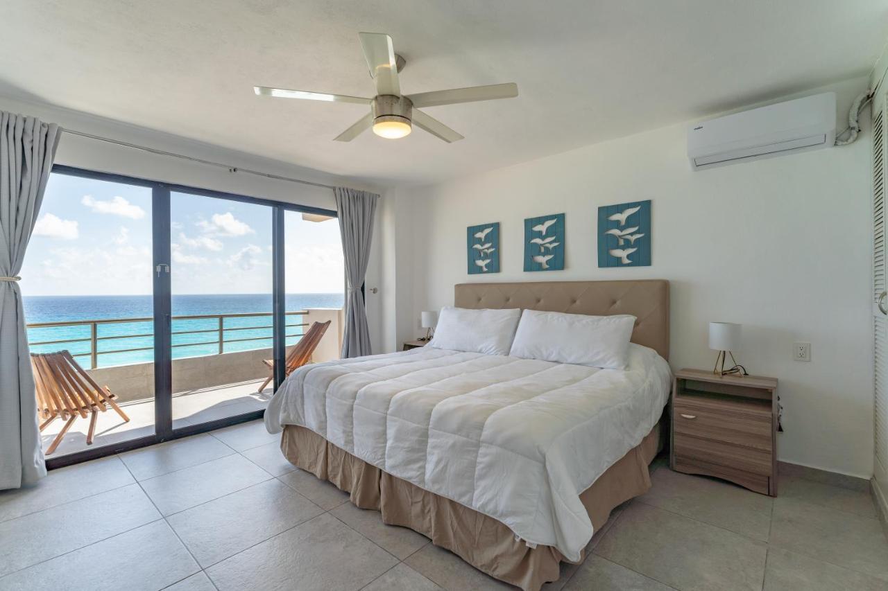 Sparkling Ocean View In Cancun Bagian luar foto