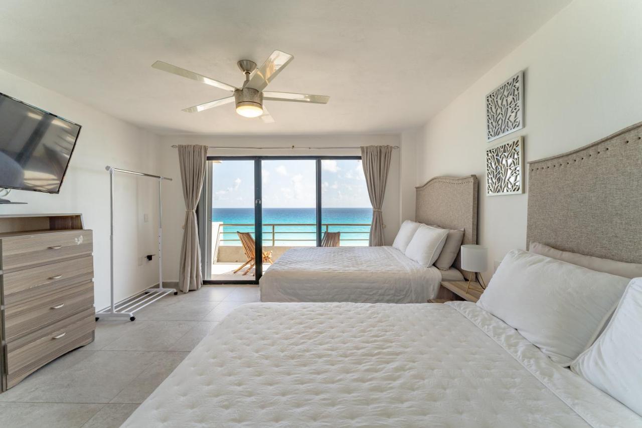 Sparkling Ocean View In Cancun Bagian luar foto
