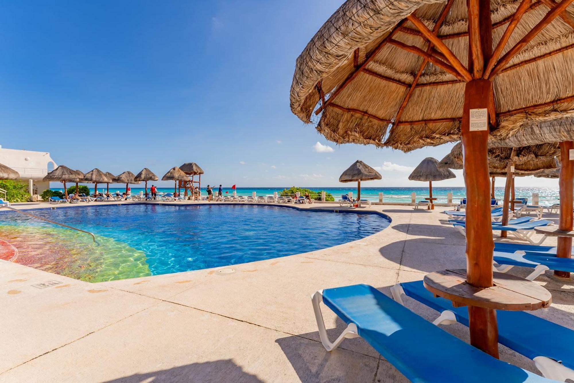 Sparkling Ocean View In Cancun Bagian luar foto