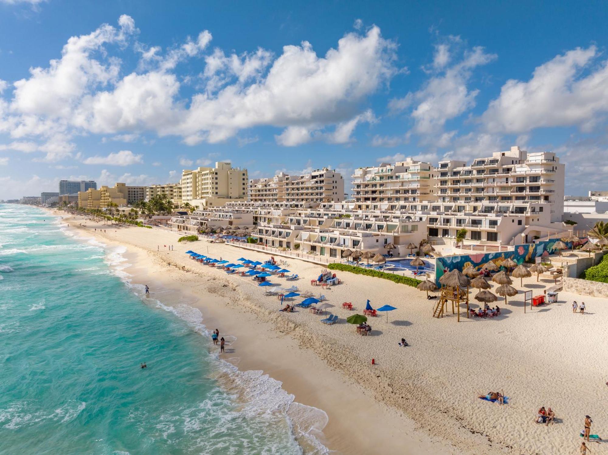 Sparkling Ocean View In Cancun Bagian luar foto