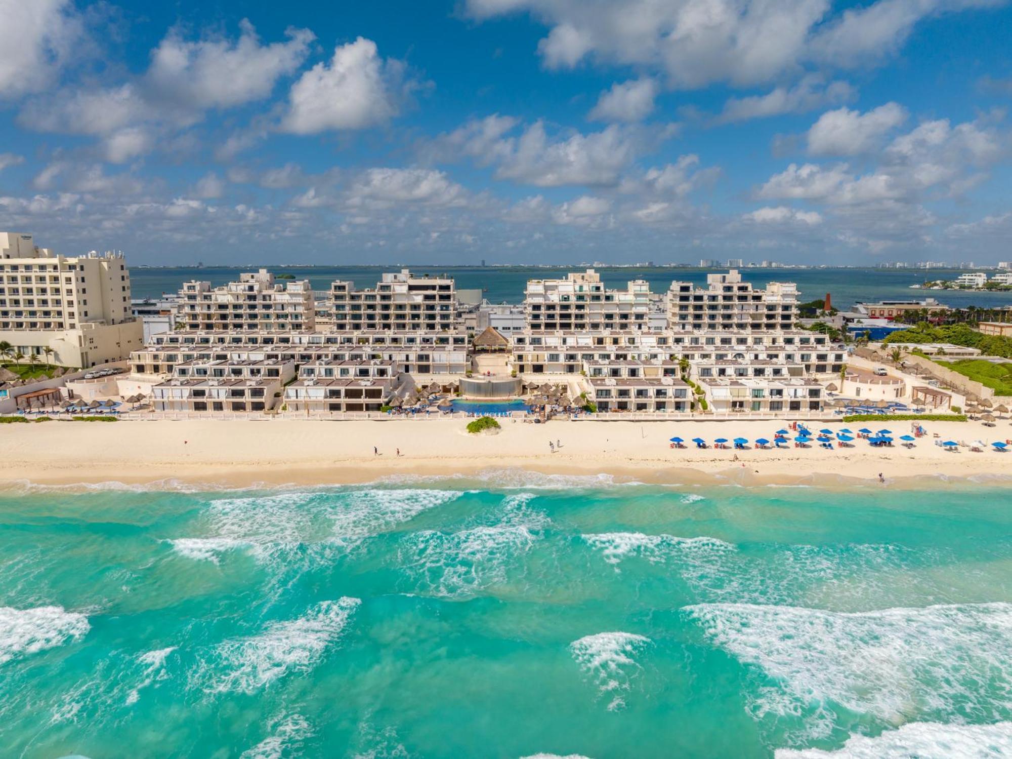 Sparkling Ocean View In Cancun Bagian luar foto